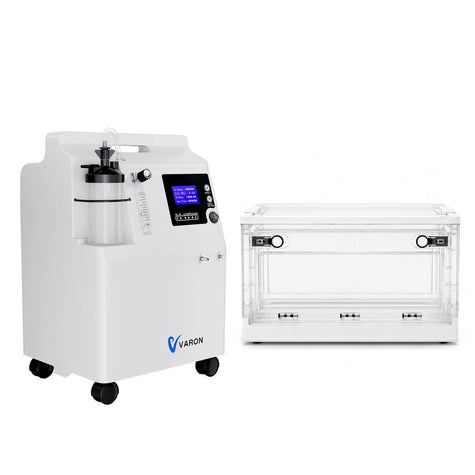 VARON Serene 5 Pet Oxygen Concentrator & Chamber Bundle