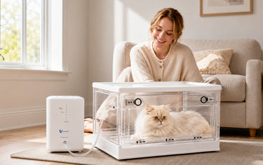 Pet Oxygen Concentrator for Dogs & Cats vs. Oxygen Chamber: Do You Need Both?