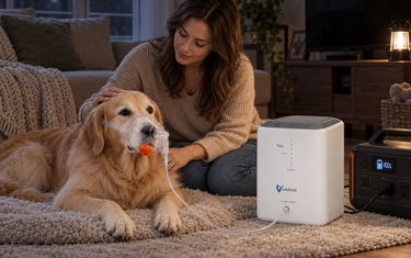 Pet oxygen concentrator power outage backup plan