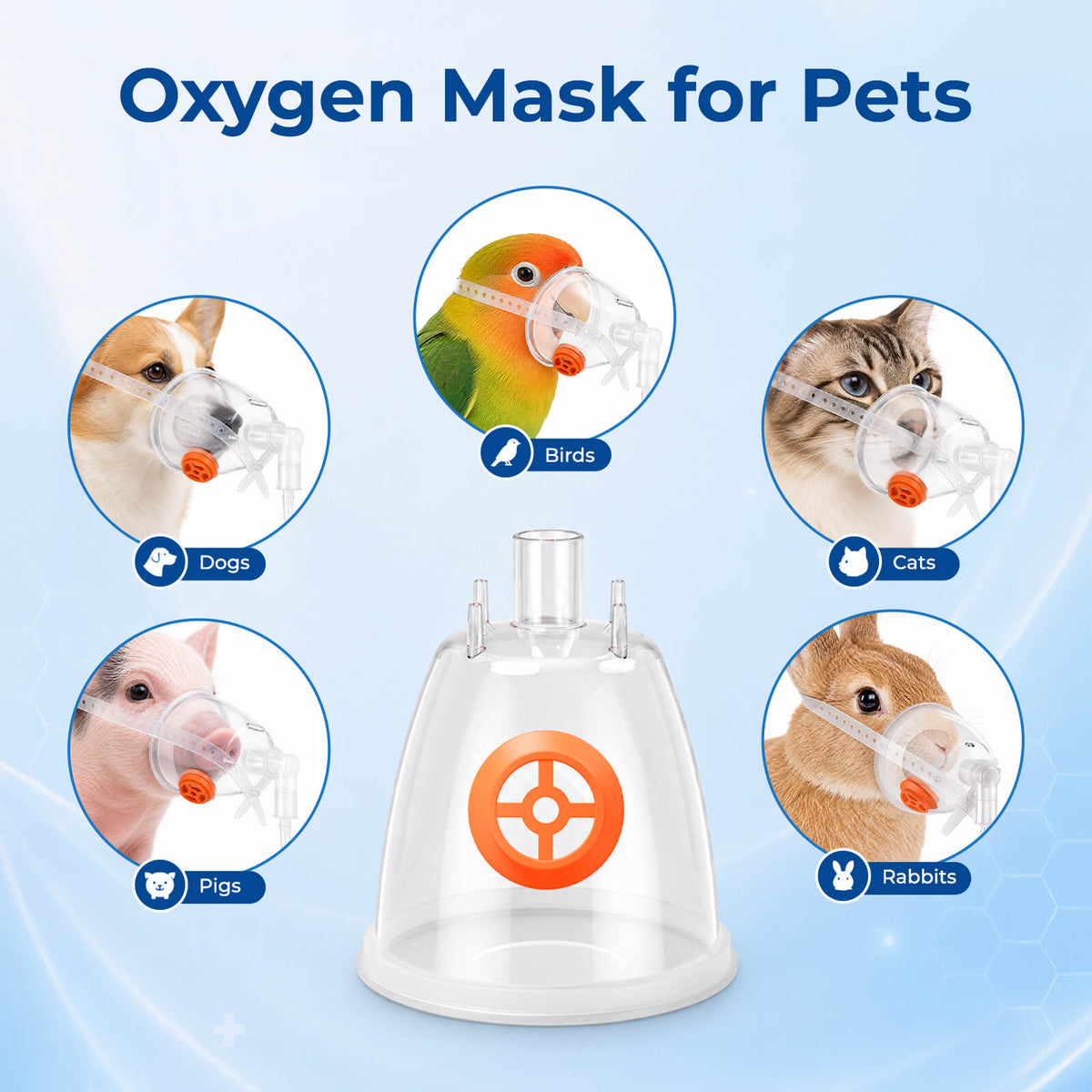 VL-2 Portable Oxygen Concentrator Bundle | Pet Mask Kit