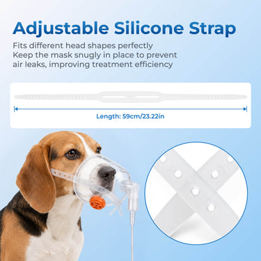 Pet oxygen mask