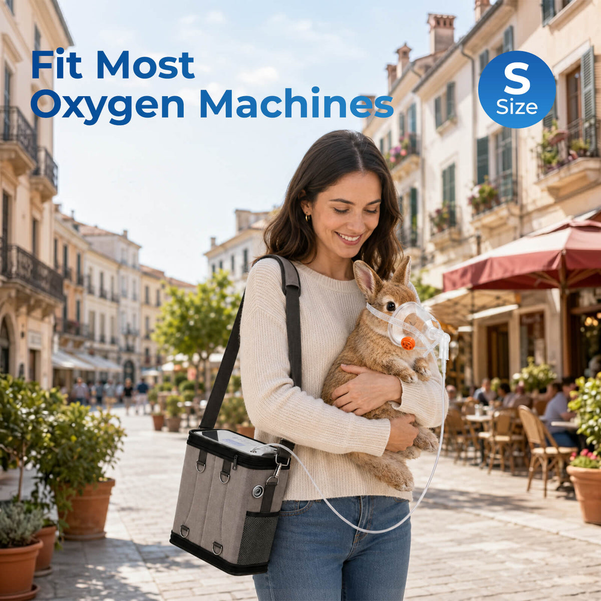 Pet oxygen mask