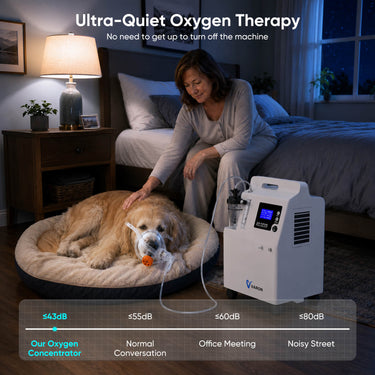 Serene 5 Pet Oxygen Concentrator | Oxygen Chamber Compatible