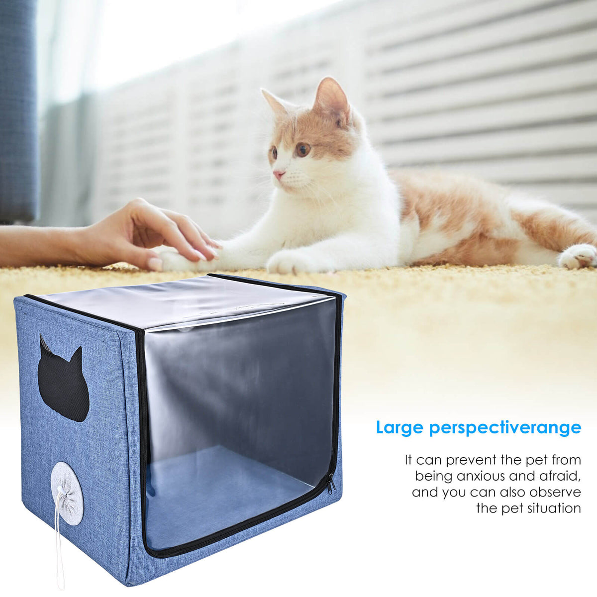 100L Large Pet Oxygen Chamber for Home Oxygen Care