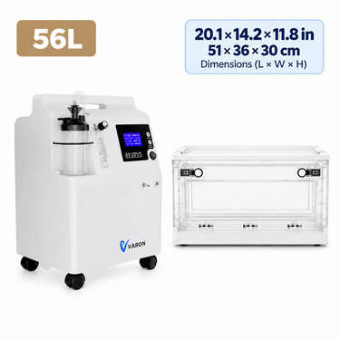 Serene 5 Pet Oxygen Concentrator & Oxygen Chamber Bundle