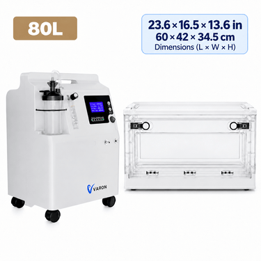 Serene 5 Pet Oxygen Concentrator & Oxygen Chamber Bundle