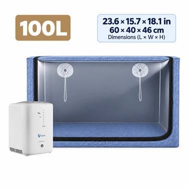 VH-3 Home Pet Oxygen Concentrator & Oxygen Chamber Bundle