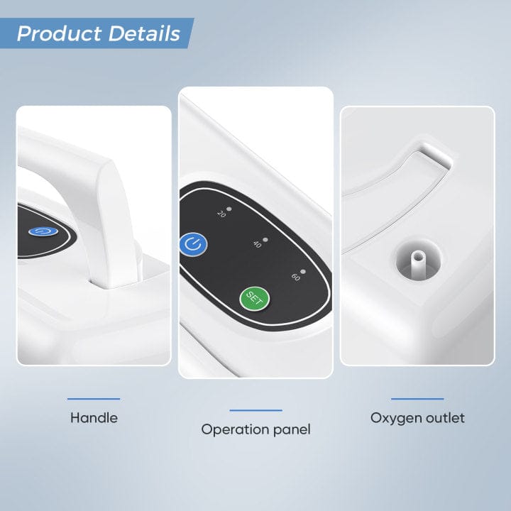 VL-2 Portable Oxygen Concentrator Bundle | Pet Mask Kit